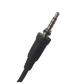Tigertronics SLCABVXY Extra Radio Cable for Various Yaesu HTs with Threaded 4-Pin TRRS