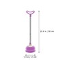 DOITOOL Toilet Plunger Toilet Bowl Cup Rubber Toilet Plunger with