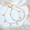 Umimiss Daisy Pearl Anklet - Ankle Bracelets for Women, Women's