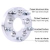 DCVAMOUS 4PC 5x5 to 5x4.75 Wheel Adapters 1 Inch with