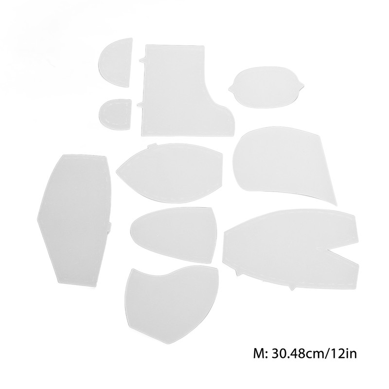 Bear Quilting Template Rulers Acrylic Accurate Rugged Memory Bear Template