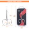 CGBE CGBE Cuticle Scissors with Curved Tip, Stainless Steel Cuticle