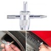 Tyre Valve Tools, 4 Way Valve Core Tool, 4-in-1 Tyre