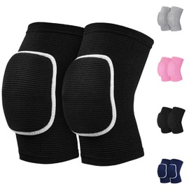 HISFFOG Volleyball Knee Pads for Women, Men, Youth, Girls, Kids, Knee Brace for Volleyball Basketball Football Dance Yoga Tennis Running Cycling Workout Climbing Wrestling