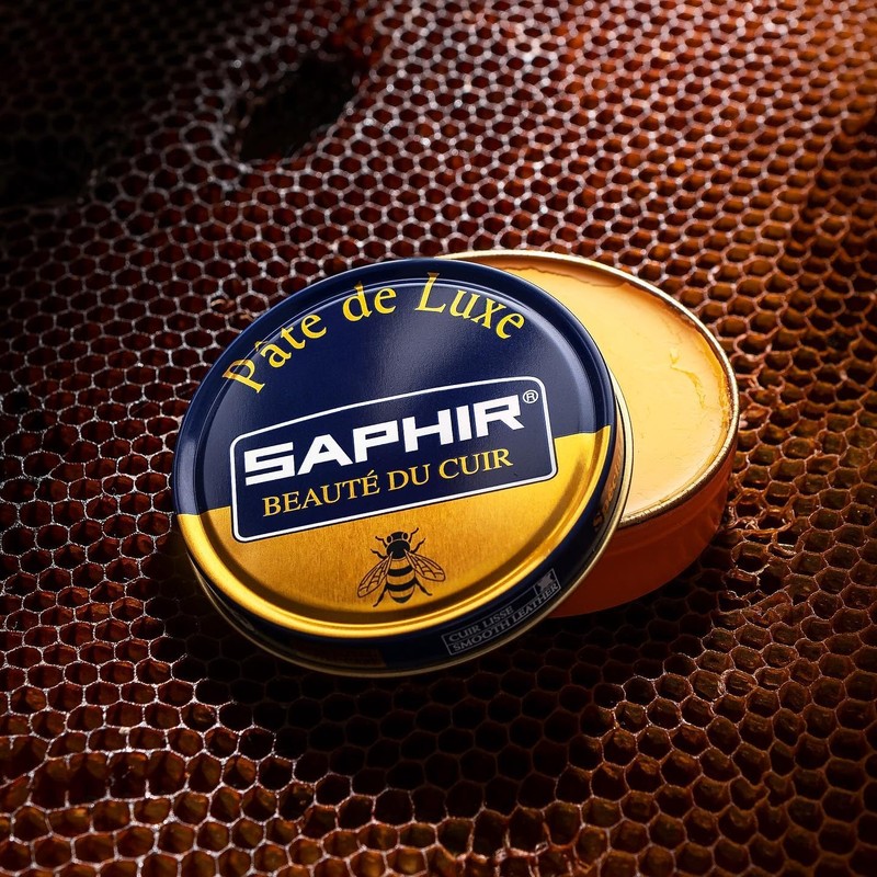 Saphir Luxury Paste Wax Bordeaux 08, 50 ml