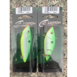Cotton Cordell 2 Packs Cotton Cordell Super Spot Lipless Crankbait 1/4 OZ Citruse