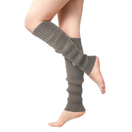 Leg Warmers for Women - Leg Warmers 80s Ribbed Knitted Long Socks for Yoga Party Sports Fashion Accessories
