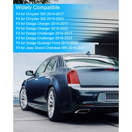 HVAC Blower Motor Resistor Fit for Jeep Grand Cherokee Charger Challenger Durango 300 2014-2021, Auto Temp Control Replace 68224171AA 68224171AA RU868