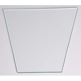 American Mantle Tempered Glass Panes for Outdoor Gaslights (Tempered Glass Pane, 8.25"x8"x4.5")