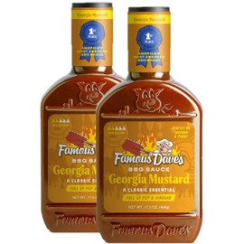 Famous Dave's - 2 pck, Georgia Mustard BBQ Sauce (32 oz.)