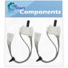 2-Pack 3406105 Dryer Door Switch Replacement for Whirlpool LDR3822HQ1 Dryer