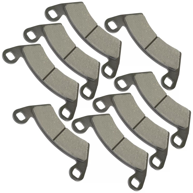 Caltric Front and Rear Brake Pads for Polaris RZR XP