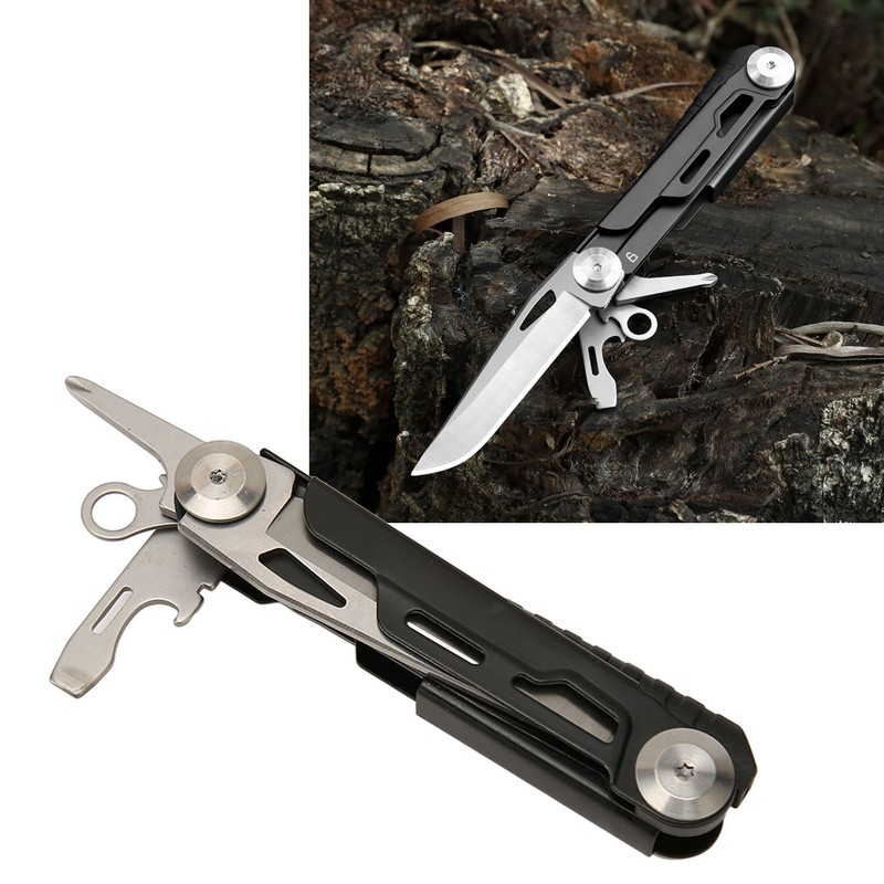 Multitool Knife Stainless Steel High Hardness Effort Saving Ergonomic Pocket