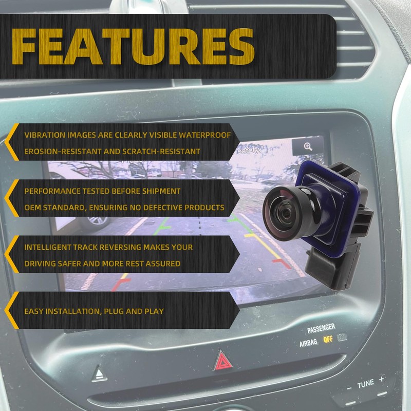 Dasbecan Backup Camera Replacement for Ford Explorer 2011 2012 2013