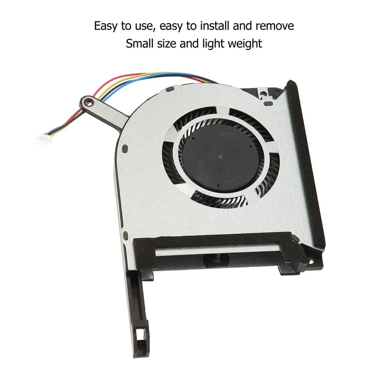 CPU GPU Fan, DC 5V 0.5A 4 Pin Laptop Fan