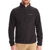 MARMOT Men's Rocklin Full Zip Fleece Jacket, Black, X-Large