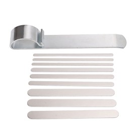 Bracelet bending bar kit, bracelet bender, high hardness, ease of use, sufficient quantity, durable, practical, enjoy DIY alloy steel for DIY jewellery