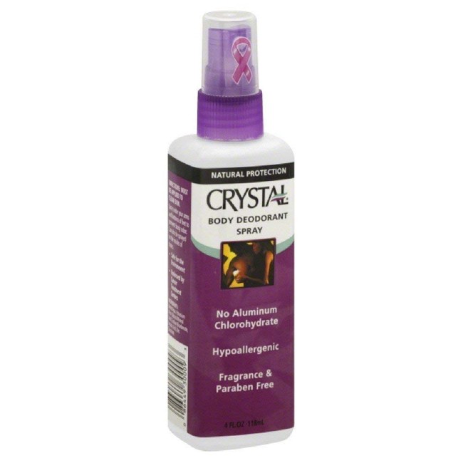 Crystal Body Deodorant Spray 4 oz (Pack of 9)