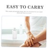 Healvian Refillable Squeeze Pouches Travel Lotion Bags Portable Essential Oil