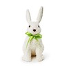 Two's Company Hand Crafted Easter Bunny, 9.25-inch Width x 6.5-inch