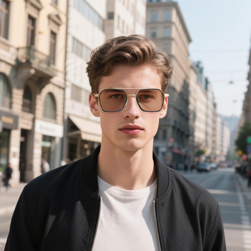 [Cyxus] 調光サングラス ブルーライトカットも 紫外線対策 UVカット ティアドロップフレーム 運転 釣り用 旅行 お洒落