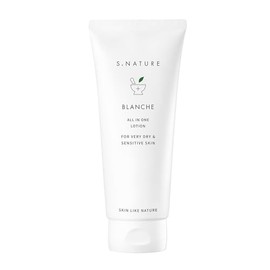 S.NATURE BLANCHE LOTION 200ml | Moisturizer, All in One, Soothing, Panthenol, Allantoin, Centella Asiatica Extract | 6.76Fl Oz