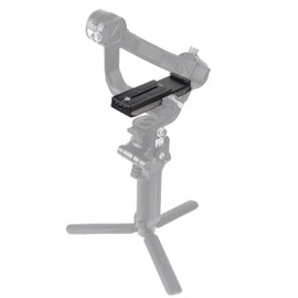 FOTGA Bottom Quick Release Plate for DJI Ronin RS 2/RSC 2 Gimbal Stabiliser Compatible with Arca Swiss Tripod Ball Head, Universal DSLR Camera Quick Release Plate (Bottom Version)