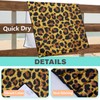 XSMEI Leopard Print Beach Towel Oversized 36" x 72", Thin