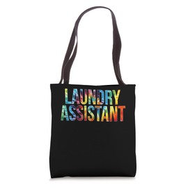 Laundry Assistant Appreciation Day Tie Dye Women For Work Tote Bag