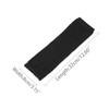 Allegra K Black Long Fingerless Typing Writing Gloves Winter Arm