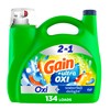 Gain Ultra Oxi Liquid Laundry Detergent, Waterfall Delight Scent, 194