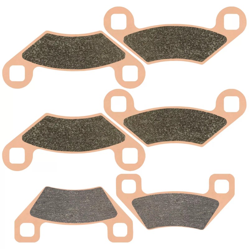 Caltric for Polaris Hawkeye 300 2006 Sintered Front & Rear
