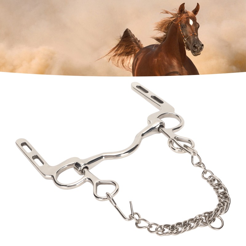 Horse Mouth Bit Stainless Steel Rustproof Easy to Control Horse