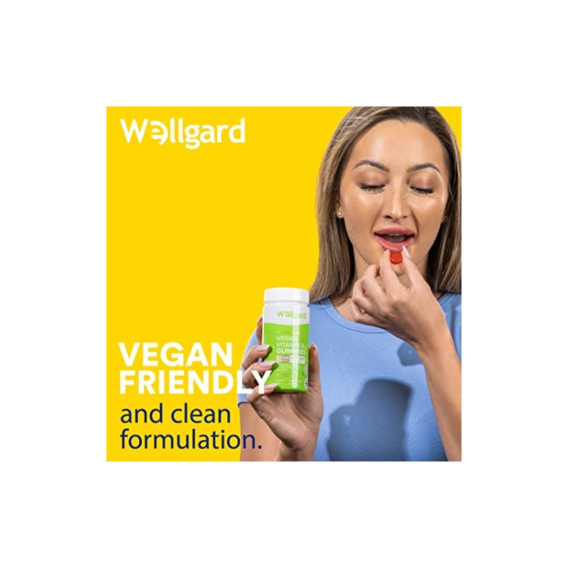 Vegan Vitamin B12 Gummies Wellgard – High Strength B12 Supplement