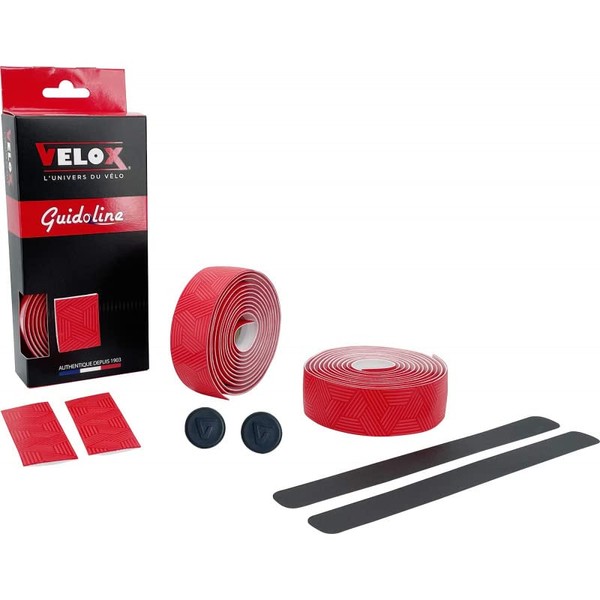 Velox Ultra Grip 2.5 Handlebar Tape, One Size, Red