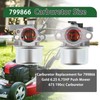 ALL-CARB Carburetor Replacement for Briggs Stratton 799866 Gold 6.25 6.75HP