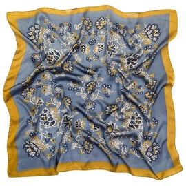 Traziewell Ladies Scarf Satin Scarf Bandana Paisley Scarfs Bandanas Headbands Cowboy Handkerchiefs for Men and Women Ladies Scarves Blue 2323