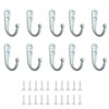 Wall Hanging Hooks, Set of 10, Antique Hooks, Wall Hooks,