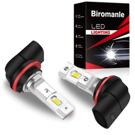 Biromanle Compatible with Honda Fourtrax Foreman Rubicon 4X4 bulbs (year:2014-2024).HR3 Fog Light bulbs,400% Brightness 14000LM 6000k white light,34901-HR3-A21 Fog Light bulbs(Pack of 2)