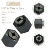 1/2”12.7mm and 1/4”6.35mm Collet Chuck And Nut Replace for Dewalt