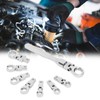 9Pcs Interchangeable Ratchet Wrench Chromium Vanadium Steel Box Wrench Set