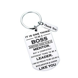 Best Boss Gifts for Leader Boss Women Men Christmas Gifts for Women Female Boss Keychain Gifts for Women Men Retirement Gifts for Boss Mentor Supervisor Appreciation Promotion Gifts for Coworkers
