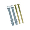 TOX Stand-Alone WC Fastening Toilet XL, White, 1 Set, 04510139