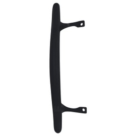 9-7/8" Standard Black Pull Handle with Screws for Sliding Patio and Glass Door Fits 6-5/8" Hole Spacing - Diecast Durable and Easy Installation - Fix and Repair Door Hardware