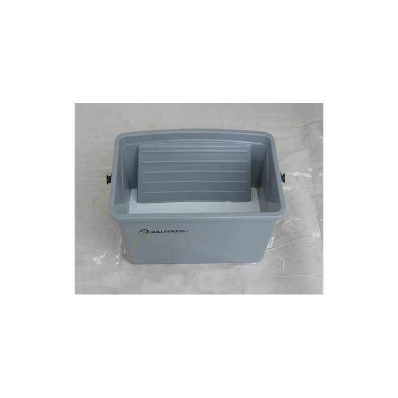 ROLLINGDOG 12 Inch Paint Bucket - Durable Plastic Bucket with