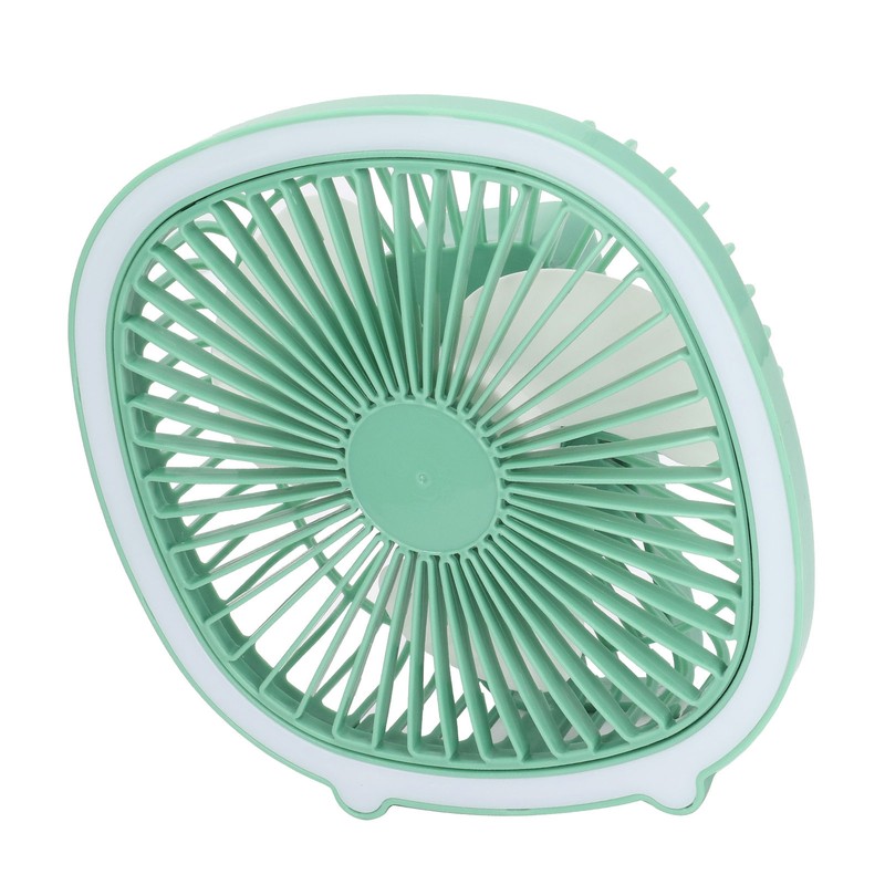 Desktop Fan Power Adjustable Low Noise Rechargeable Mini Portable Vertical