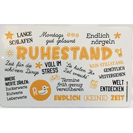 GILDE 1 x Retirement Board [Cannot guarantee English Language]