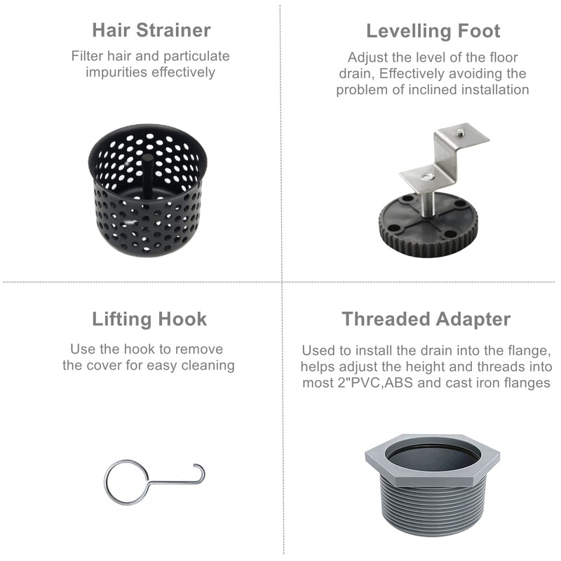 Sharpeye 32 Inch Linear Shower Drain with Removable Wedge Wire