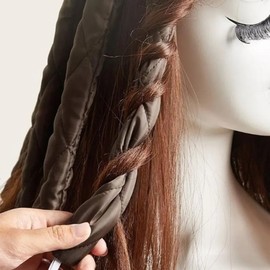 [SS62] Self Perm Wave Hair Roll Hair Roller Hair Roll Brown FREE / [에스에스62]셀프 파마 웨이브헤어 롤 헤어롤러 머리롤 브라운FREE