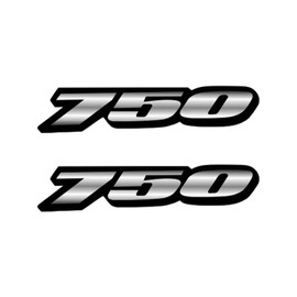 Awonderful Motorcycle Fairing Sticker Decal, Reflective Vinyl Decal for GSXR750 with Strong Stickiness GSXR 750(Grey)